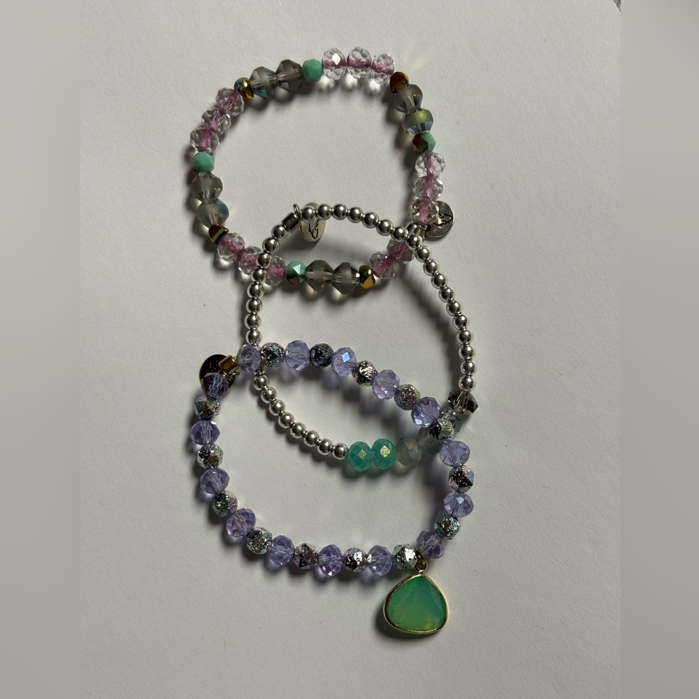 Ermish Beaded Stacking Bracelets - image 1